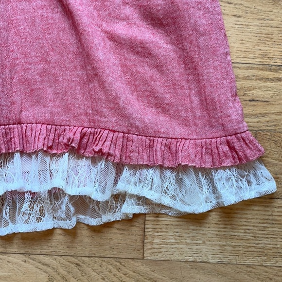 MM Couture dress with lace and ruffles - Picture 5 of 10